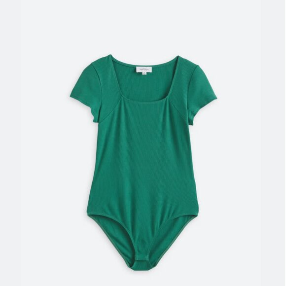 Never Worn! Lowest Price! Kaileigh Madisol Square Neck Knit Bodysuit - Picture 1 of 2